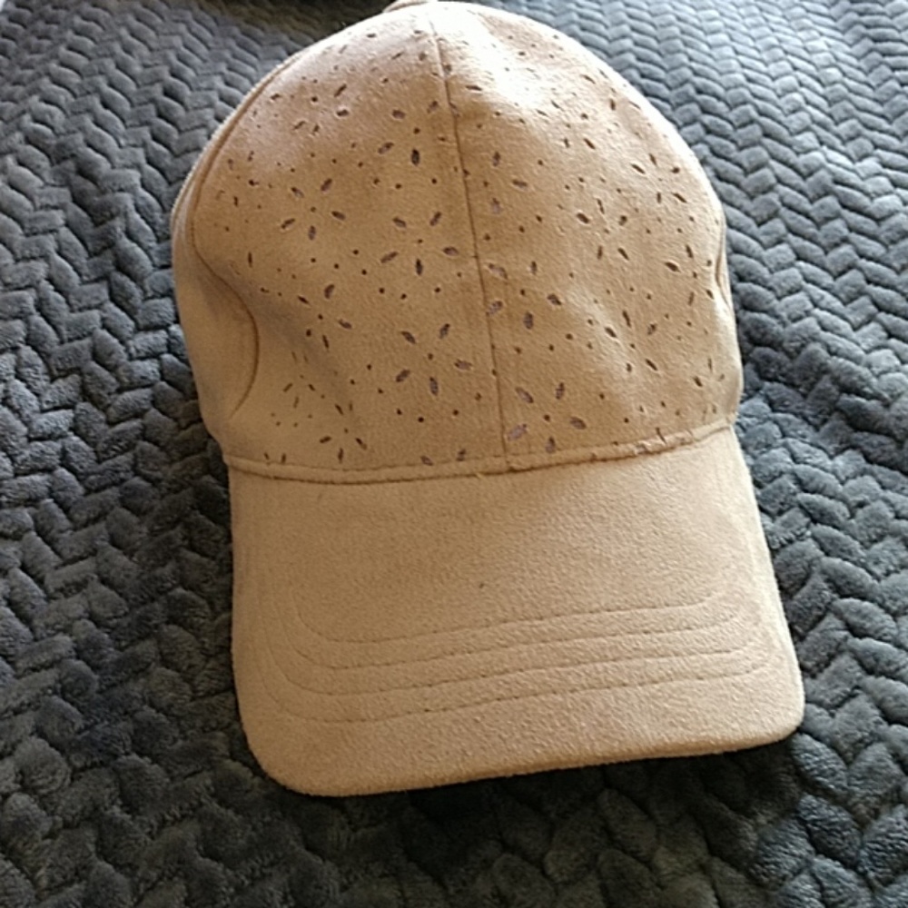 Blush pink hat